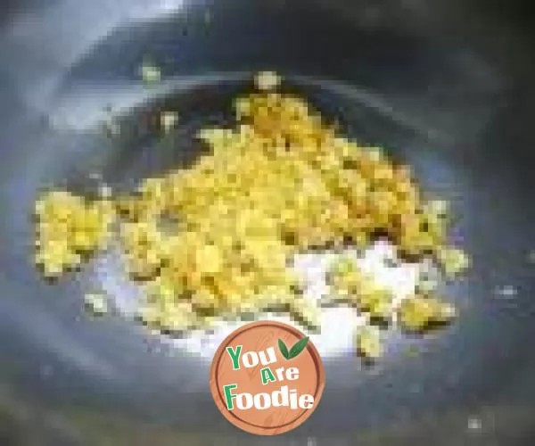 The simpler the more delicious -- fried rice with carrot and egg