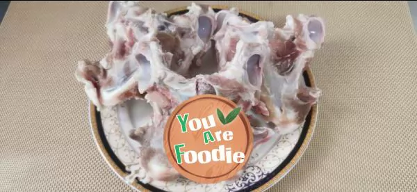 Mutton bone and vermicelli soup