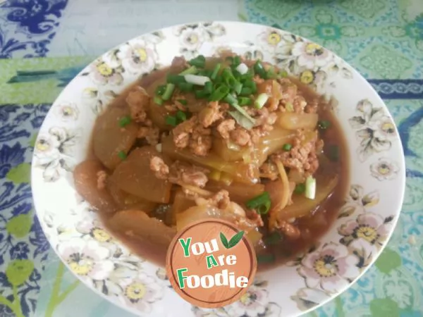 Braised white gourd