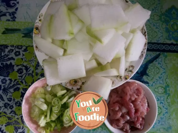 Braised white gourd