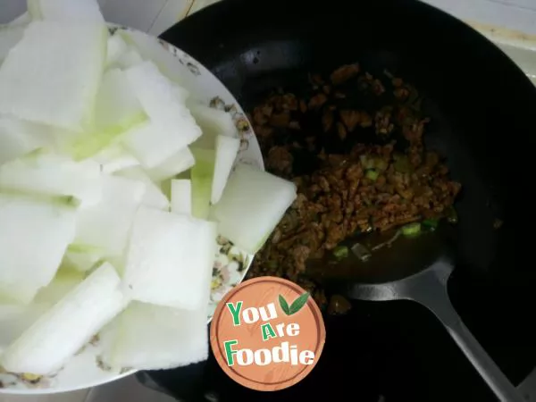 Braised white gourd