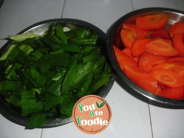 Stewed mutton with carrot