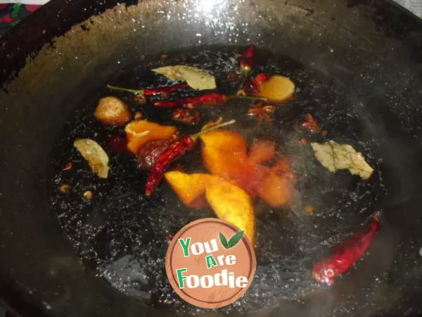 Stewed mutton with carrot