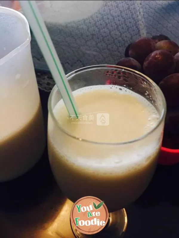 Peanut soybean milk