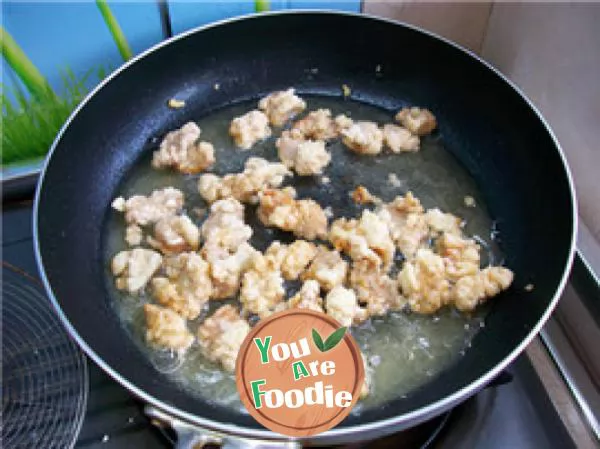 Hakka southern fried meat with milk