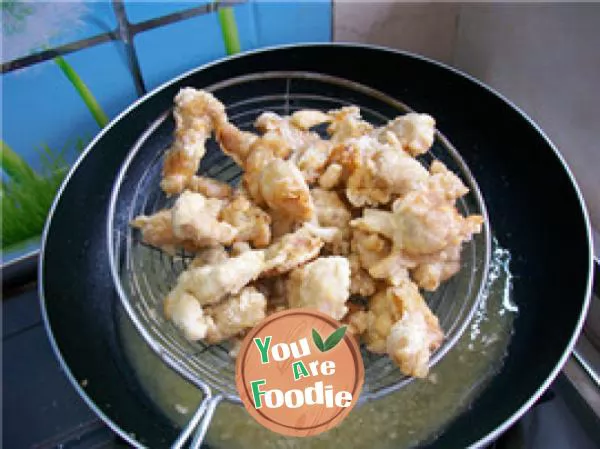 Hakka southern fried meat with milk