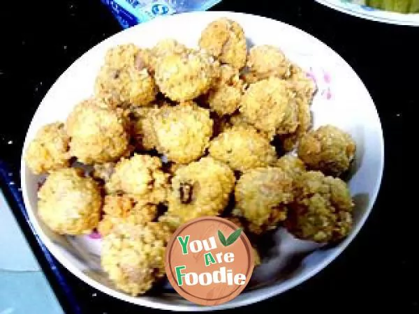 [holiday snack] crispy chicken and rice