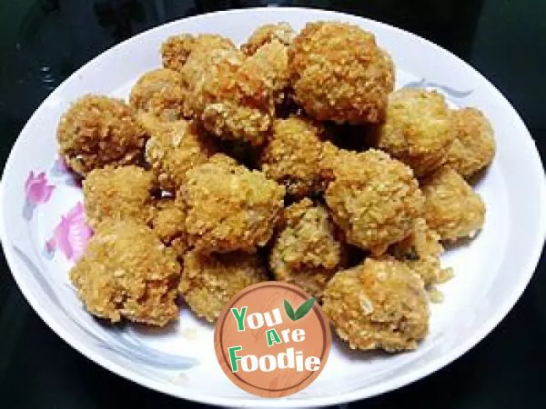 [holiday snack] crispy chicken and rice