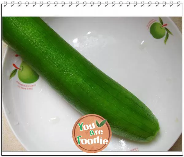Steamed loofah with mashed garlic