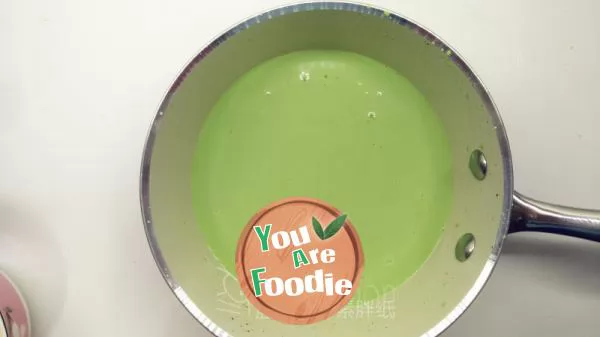 Super delicious Matcha pudding