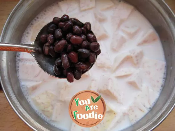 Nourishing blood and Qi - red bean Taro Milk Lotion