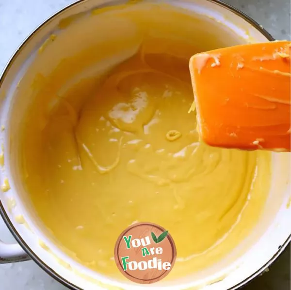 Mango yogurt sandwich cake (hot version)