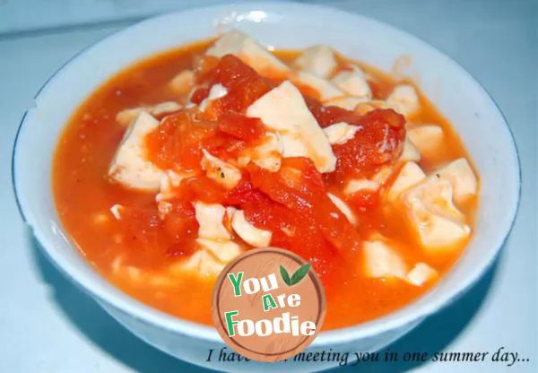 Stewed-tofu-with-tomato