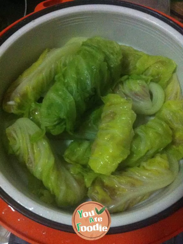 A good spring health product --- delicious vegetable rolls