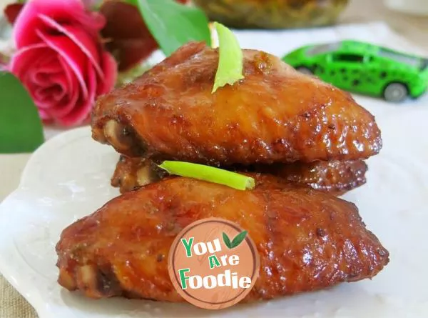 Delicious roasted wings