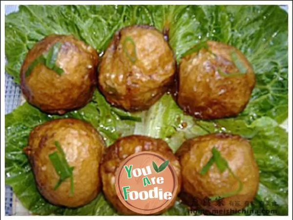 Stuffed meat with Tofu