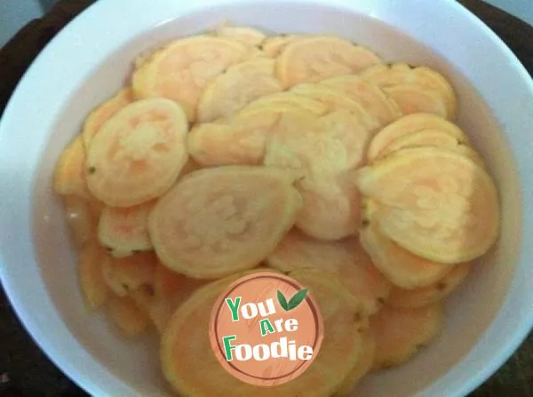 A healthy snack -- dried sweet potato