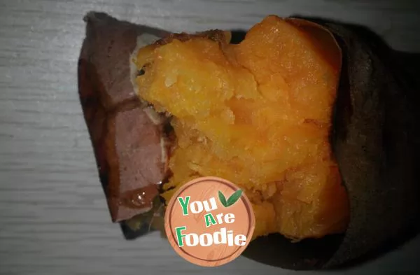 Roasted sweet potato