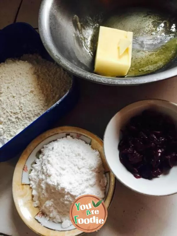 Cranberry cookies