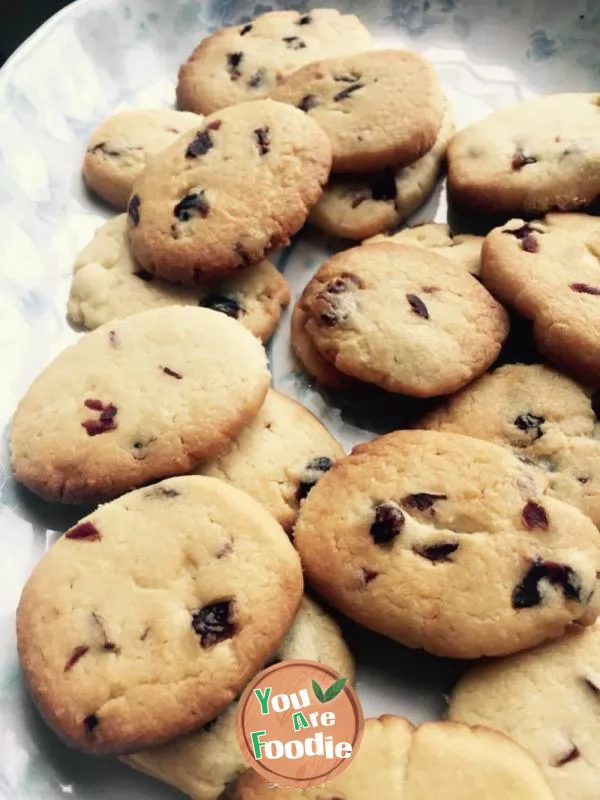 Cranberry cookies